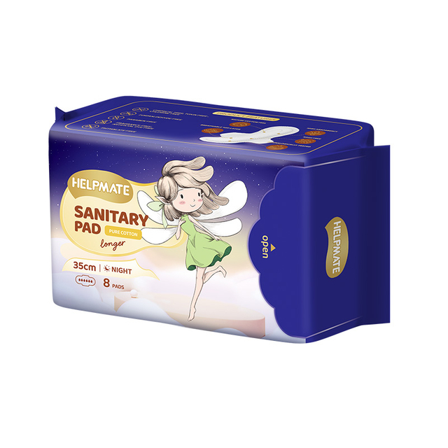350mm Long-Care Sanitary Pad with Deep Guard(8pcs)