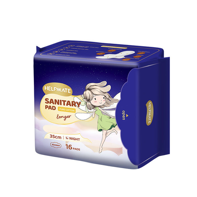 350mm Long-Care Sanitary Pad with Deep Guard(16pcs)