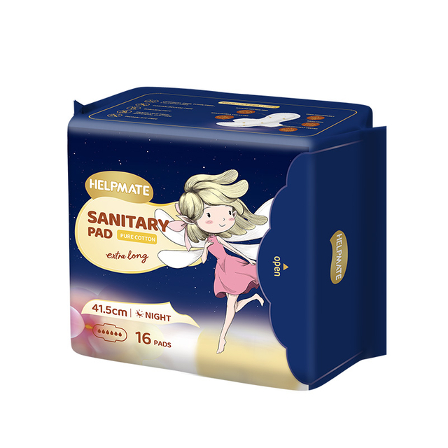 415mm Ultra-Long Protective Sanitary Pad with Extra-Deep Guard(16pcs)