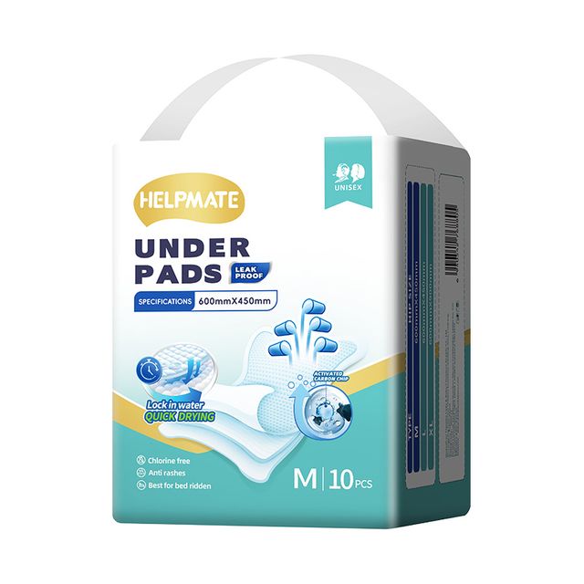 Medium Sized Under Pads, Quick Absorption and Leak Proof Protection