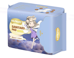 300mm Long-Care Sanitary Pad with Deep Guard(16pcs)